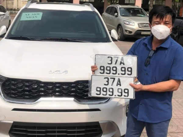 Bộ Công an đề xuất đấu giá biển số xe, giá khởi điểm 40 triệu đồng