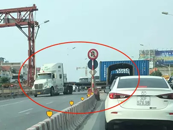 Ô tô quay đầu trên cầu bị xử phạt như thế nào?