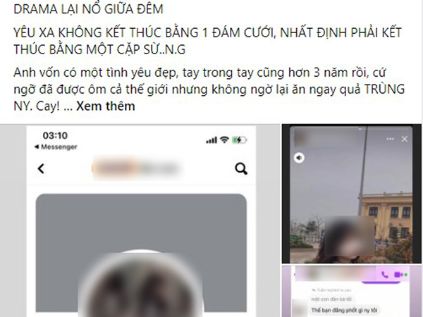 Thấy hình ảnh bạn gái xuất hiện ở story người khác, chàng trai cay đắng phát hiện 'trùng người yêu'