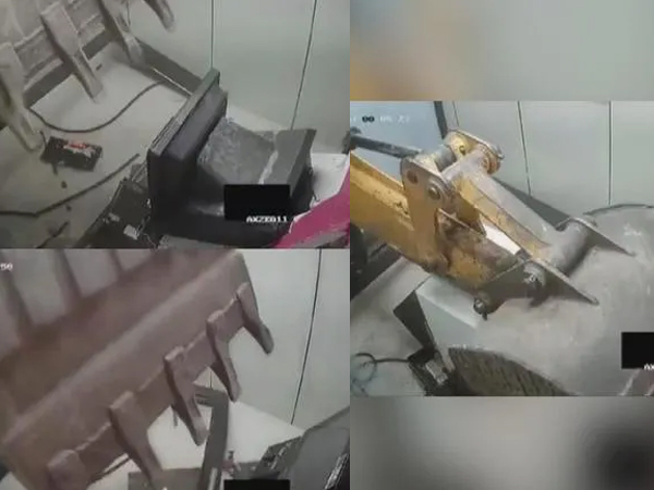 Ấn Độ: Trộm đem cả máy xúc đến 'cuỗm' máy ATM