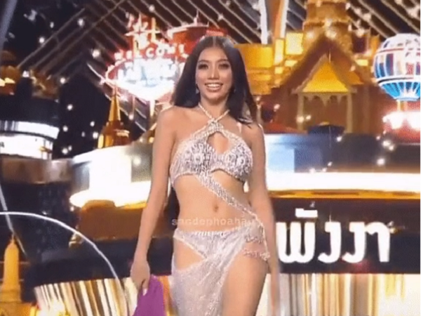 Bán kết Miss Grand Thái Lan: Thí sinh liên tục té ngã, 'lộ hàng' trên sân khấu, hành động của cameraman được khen hết lời