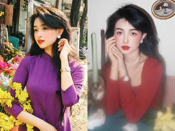 Nữ sinh Sài Thành khiến netizen 'chao đảo' với phong cách thập niên 90