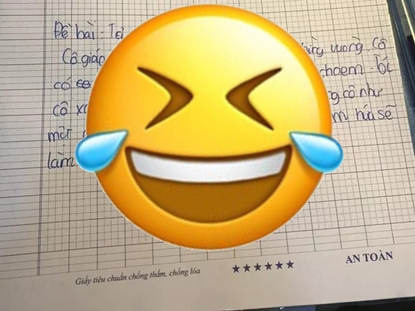 Choáng với bài viết văn tả cô giáo 'như cây đa', học sinh thế này bá đạo quá rồi!