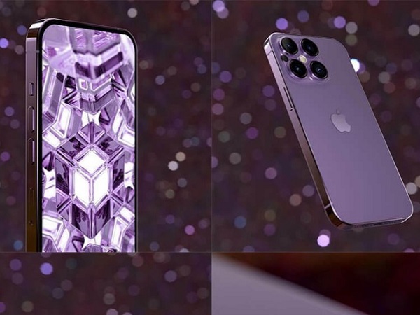 Hé lộ bản thiết kế siêu bắt mắt iPhone 14 phiên bản màu tím