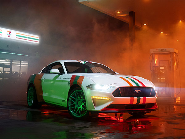 Chiếc Ford Mustang 'độc nhất vô nhị' dành cho thương hiệu 7-Eleven