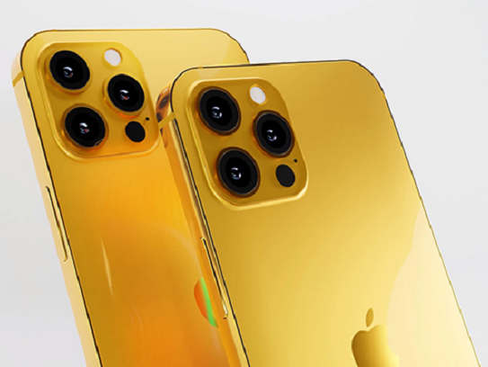 Nóng: Lộ diện iPhone 14 Pro màu vàng cam đẹp không tì vết