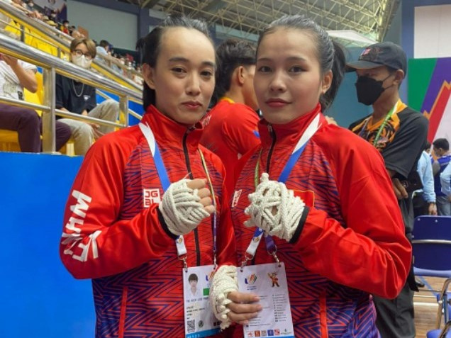Cay đắng 2 người đẹp Muay Việt Nam bị VAR tước HCV SEA Games 31