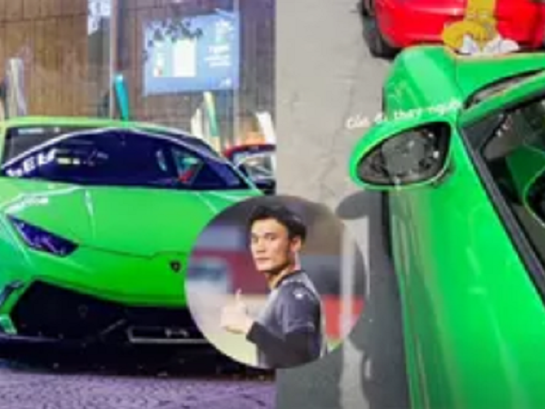 Thủ môn Bùi Tiến Dũng va chạm giao thông, nhìn siêu xe 30 tỷ mà xót