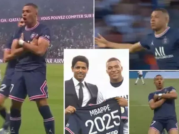 Mbappe gia hạn hợp đồng với PSG đến 2025
