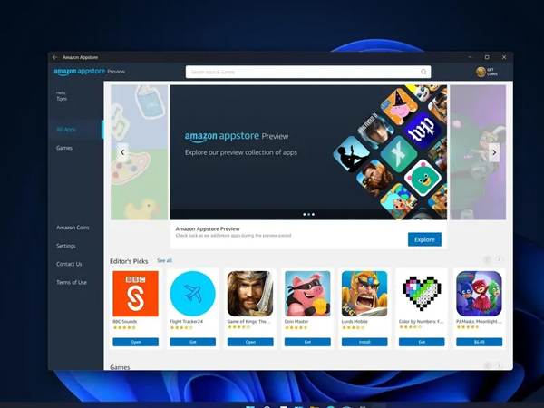 Microsoft đang thử nghiệm Android 12.1 cùng những cải tiến khác cho Windows 11