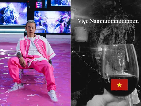 Ăn mừng chiến thắng của đội tuyển Việt Nam, Châu Bùi 'một công đôi việc' công khai luôn chuyện hẹn hò Binz