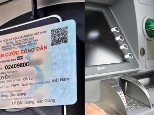 Nếu mất thẻ CCCD gắn chip thì có bị rút hết tiền trong tài khoản?