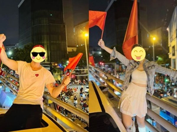 Vô tình cùng 'đi bão' một địa điểm, dân tình nghi vấn hai sao Vbiz đã ngầm hẹn hò từ lâu?