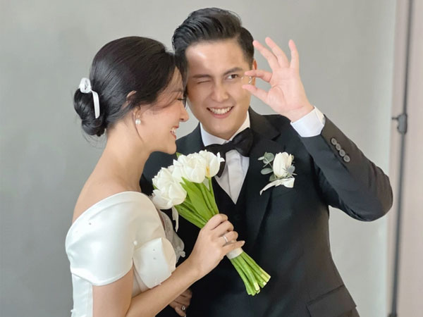 'Tuesday quốc dân' Karen Nguyễn lộ hậu trường chụp ảnh cưới với chồng doanh nhân
