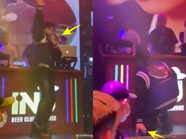 Khán giả giật tay Erik ngã nhào, ai ngờ làm lộ bí mật ca sĩ hát nhép