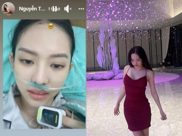 Hot girl Thúy Vi đăng ảnh nằm viện khiến fan lo lắng
