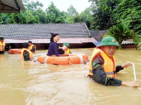 Tam Đảo ngập thành sông vì lượng mưa kỷ lục trong vòng 60 năm