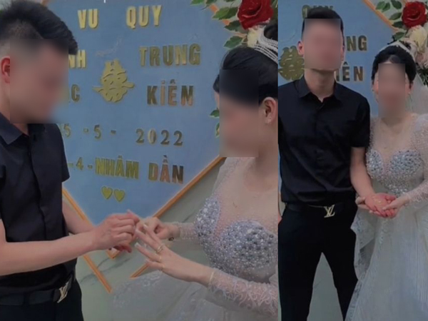 Người yêu cũ đi lấy chồng, nam thanh niên đến dự tặng hẳn 6 cái nhẫn tượng trưng cho 6 năm bên nhau