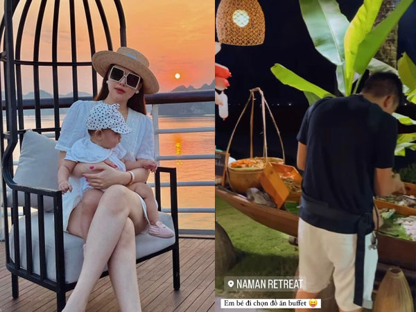 Phanh Lee khoe được ông xã thiếu gia chiều như 'bà hoàng', nhan sắc bà mẹ 1 con ngày càng thăng hạng