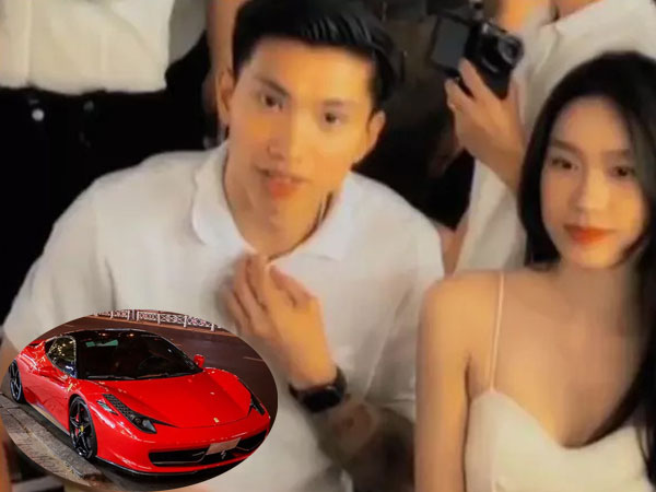 Đoàn Văn Hậu chơi sang, lái xe 9 tỷ đưa bồ hot girl vi vu khắp nơi
