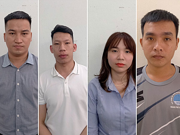 5 đối tượng xâm nhập mạng ngân hàng lấy thông tin của khách