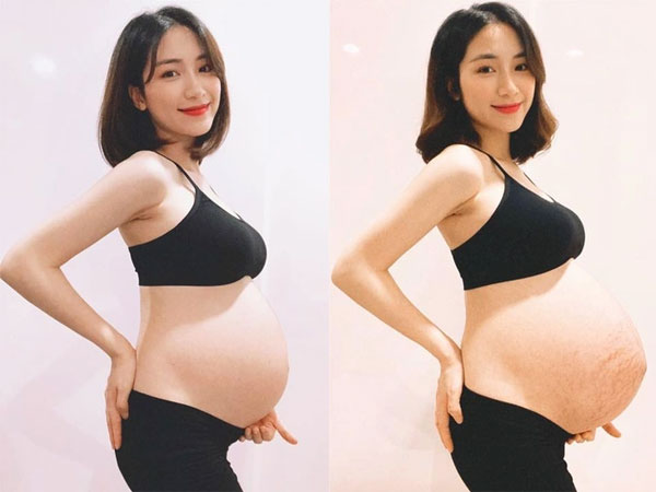 Hòa Minzy 'xả' ảnh lúc mang thai, nhan sắc mẹ 1 con hiện tại nhận nhiều lời khen ngợi