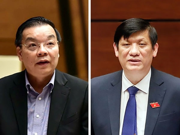 Bộ trưởng Y tế Nguyễn Thanh Long, Chủ tịch Hà Nội Chu Ngọc Anh bị khai trừ khỏi Đảng