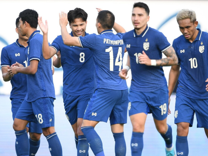 Thái Lan thắng nhạt đội hạng 205 thế giới ở vòng loại Asian Cup 2023