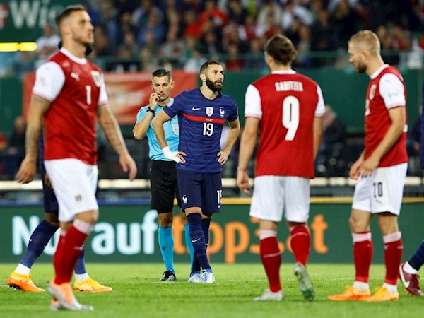 3 trận không thắng, Pháp xếp bét bảng tại Nations League 2022/23