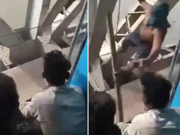 'Người nhện' phiên bản Ấn Độ: Tên cướp đu thành cầu giật điện thoại khách đi tàu hỏa