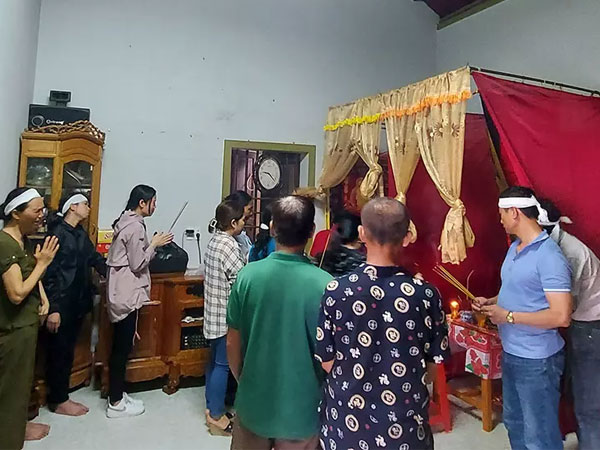 Tang chồng tang, cả làng xót thương cháu đích tôn Mẹ Việt Nam Anh hùng tử nạn