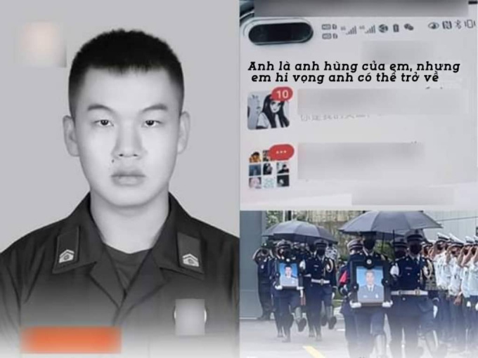 Xót xa dòng tin nhắn chưa kịp đọc của người bạn gái gửi cho anh lính cứu hỏa hy sinh khi làm nhiệm vụ: 'Anh là anh hùng của em, nhưng em mong anh có thể quay về hơn!'