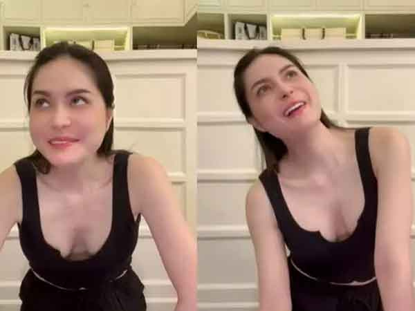 Đoàn Di Băng 'thả rông' để lộ khe ngực sâu hoắm