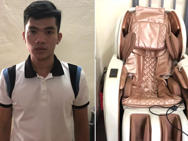 Nam thanh niên thuê xe tải trộm sạch tài sản của nhà hàng