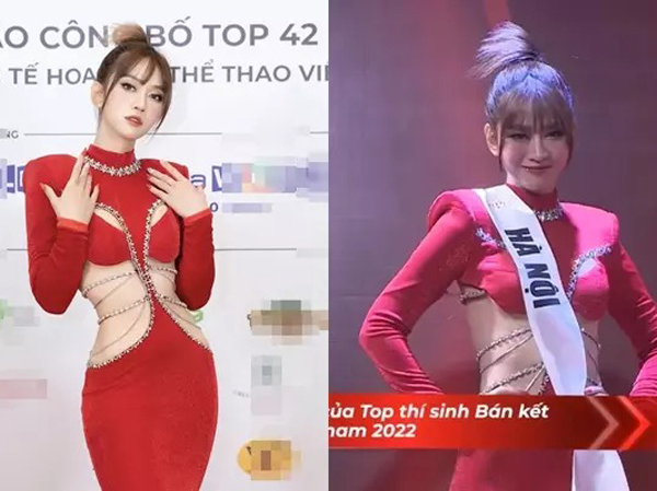 Lê Bống gây ngã ngửa vì body thi hoa hậu khác xa trên mạng