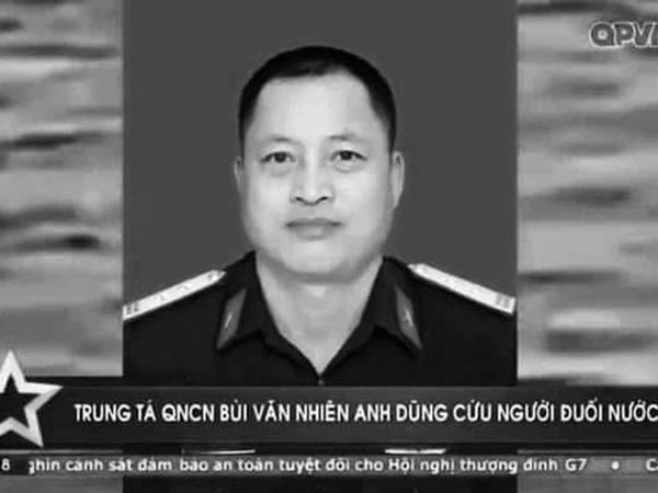Trung tá quân đội tử vong khi cứu bé trai bị đuối nước trên biển Phú Quốc