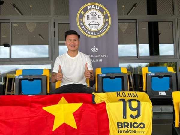 Báo Thái Lan: 'Quang Hải gia nhập Pau FC rung chuyển Đông Nam Á'