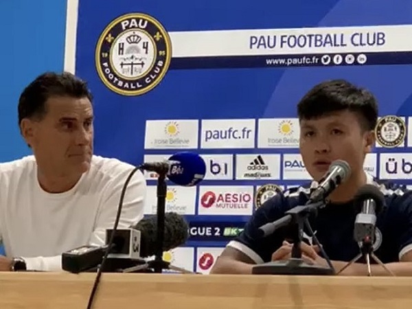 Quang Hải: 'Tôi chấp nhận mọi thử thách, làm lại từ đầu ở Pau FC'