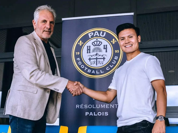 Chủ tịch Pau FC: 'Chúng tôi chưa từng có cầu thủ giỏi như Quang Hải'