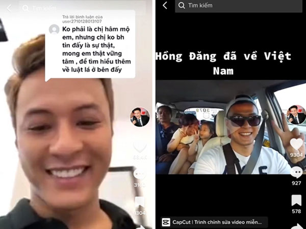 Thực hư thông tin diễn viên Hồng Đăng thông báo về nước trên nền tảng TikTok?