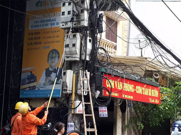 Loạt sự cố gây mất điện ở Hà Nội và nhiều địa bàn phía Bắc