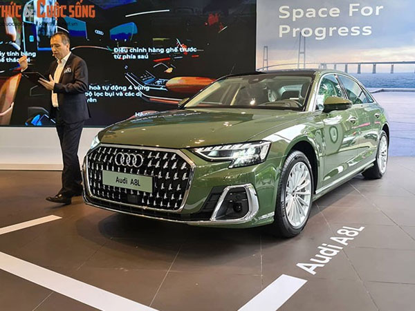 Chi tiết Audi A8L 2022 chính hãng từ hơn 6 tỷ đồng tại Việt Nam