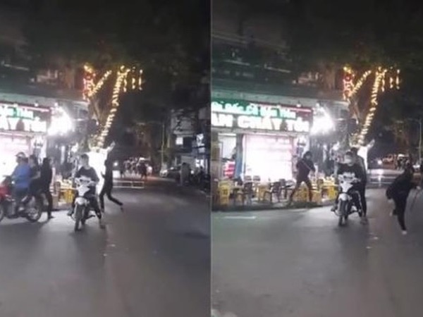 Nhóm 'trẻ trâu' chém nhầm người ở quán ngan cháy tỏi phố Hàng Thiếc