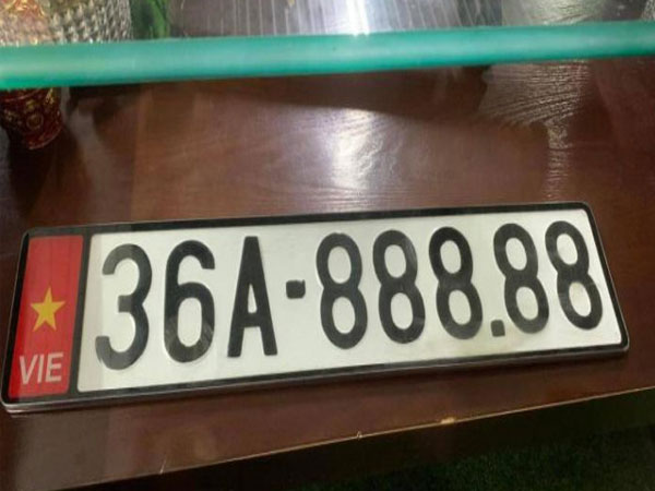 Thực hư về biển số ô tô 36A-888.88 gây xôn xao cộng đồng mạng