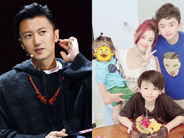 Từng lên tiếng phủ nhận gay gắt, Tạ Đình Phong tiếp tục vướng tin đồn là cha quý tử thứ 3 nhà Trương Bá Chi