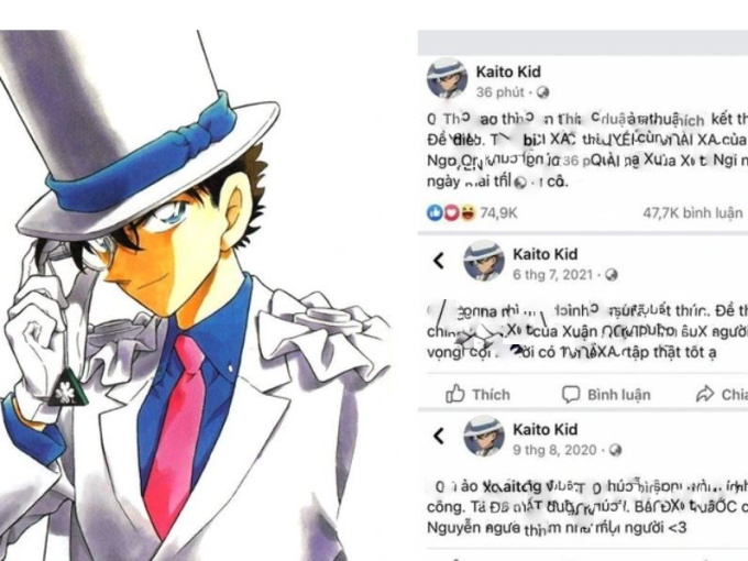 'Kaito Kid' là 3 sinh viên đại học ở TP.HCM
