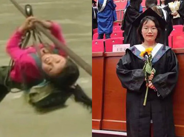 Nữ sinh đu dây cáp vượt sông đi học trở thành bác sĩ