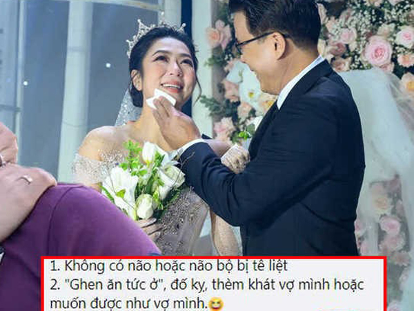 'Vua cá Koi' đáp cực gắt khi vợ bị xúc phạm: 'Một là không có não, 2 là ghen ăn tức ở thôi'