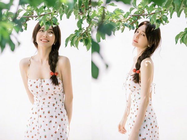 'Phú Sát Hoàng Hậu' Tần Lam khoe nhan sắc trẻ khó tin ở tuổi 43, từng khung hình đẹp như một thước phim thanh xuân vườn trường
