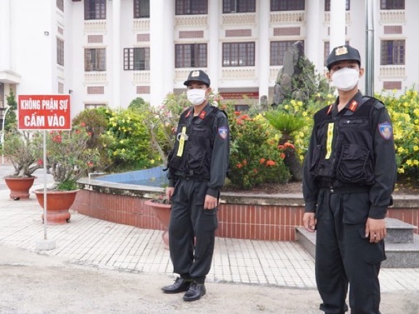 Thắt chặt an ninh tại phiên xử các bị cáo Tịnh thất Bồng Lai